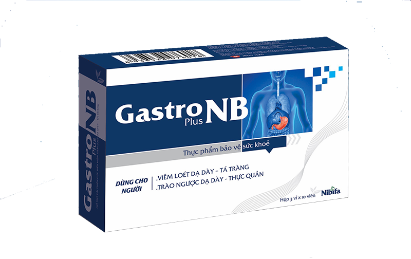 Gastro NB Plus – Hộp vỉ: 3 vỉ x 10 viên