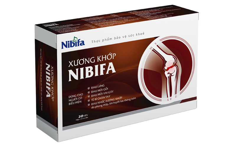 Xương Khớp Nibifa – Hộp vỉ: 2 vỉ x 10 viên