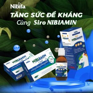 Nibifa ra mắt sản phẩm Siro NibiAmin tăng sức đề kháng phòng bệnh cúm A và viêm đường hô hấp