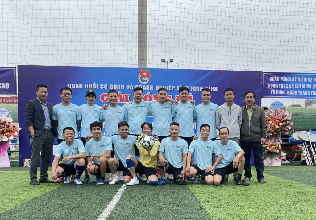 Nibifa tham gia giải bóng đá thanh niên khối Cơ quan và Doanh nghiệp tỉnh Ninh Bình