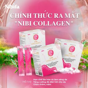 Nibifa ra mắt NIBI COLLAGEN bảo vệ vẻ đẹp phụ nữ cùng thời gian