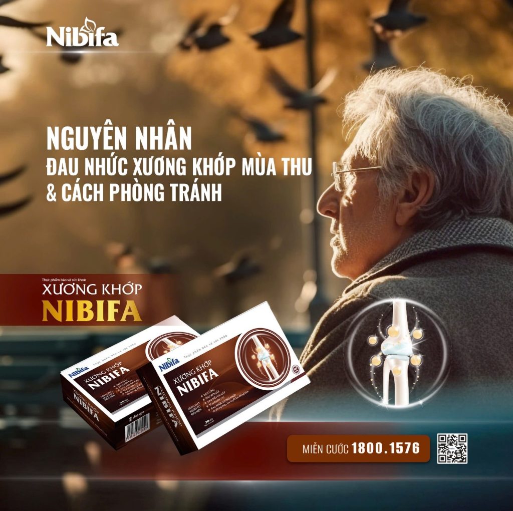 Nguyên nhân, đau nhức xương khớp khi vào mùa Thu – Đông